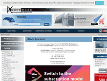 Tablet Screenshot of pcsoftware.pl